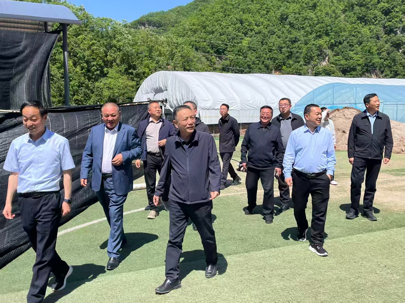 卢氏县委书记胡志权调研北京归藏生物旗下卢氏清禾生物公司